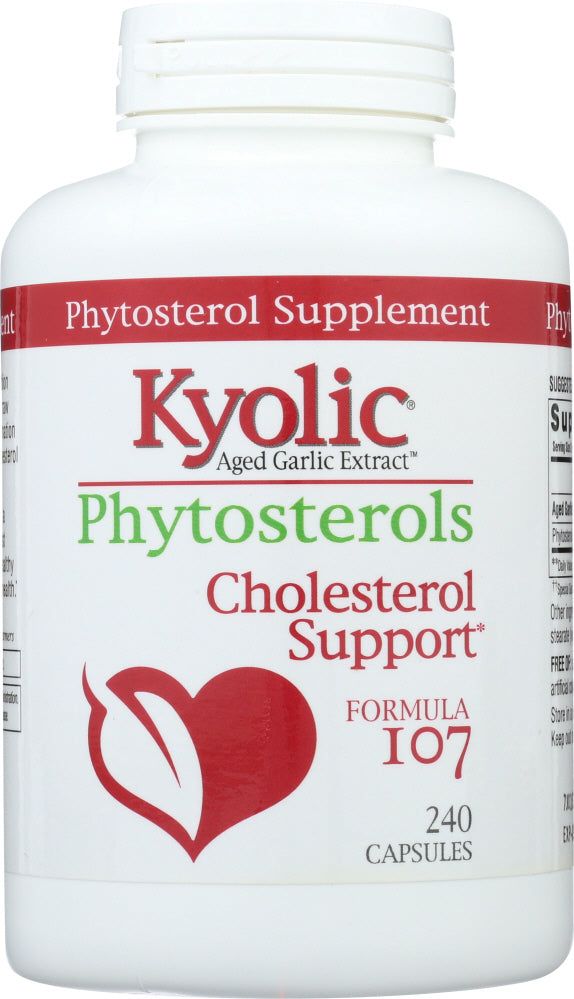 KYOLIC: Aged Garlic Extract Phytosterols Formula 107, 240 Capsules