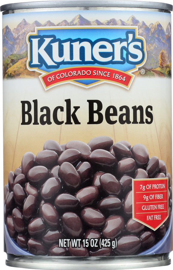 KUNER'S: Black Beans, 15 oz