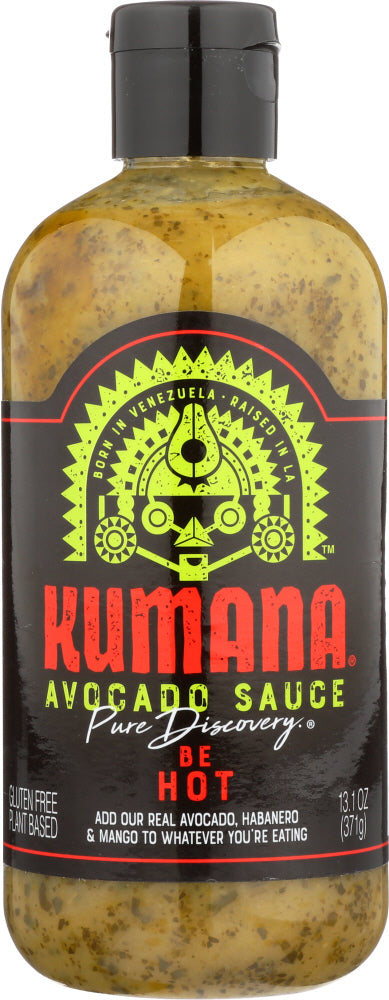 KUMANA: Avocado Sauce Be Hot, 13.1 oz